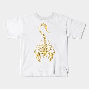 Golden Scorpion Kids T-Shirt